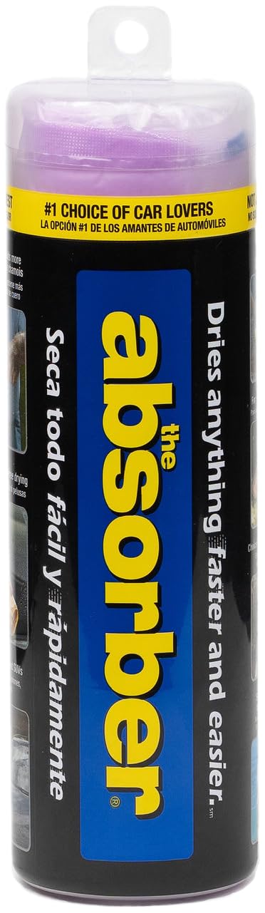 CleanTools Absorber Large 27x17 in-use car drying action on a vehicle