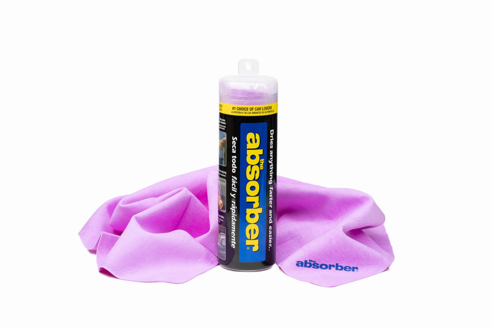 CleanTools Absorber Large 27x17 packaging tube for easy storage and travel