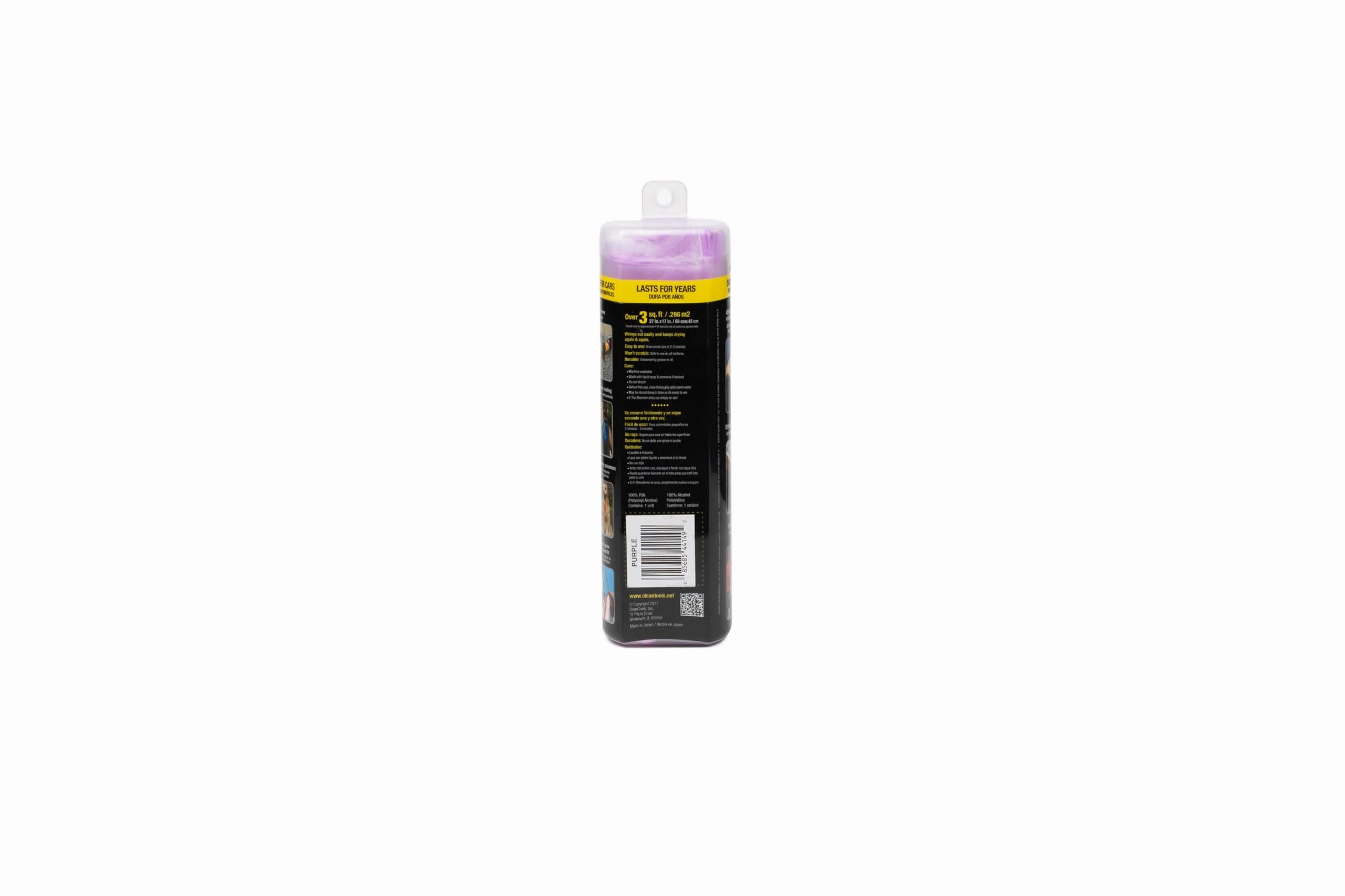 CleanTools Absorber Large 27x17 ultra-absorbent surface soaking up water efficiently