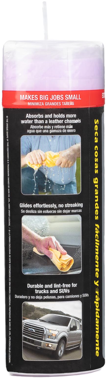 CleanTools Absorber XL dries without scratching delicate paintwork.