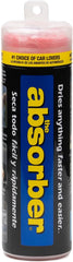 Close-up of CleanTools the absorber red soft surface, gentle on skin and surfaces.