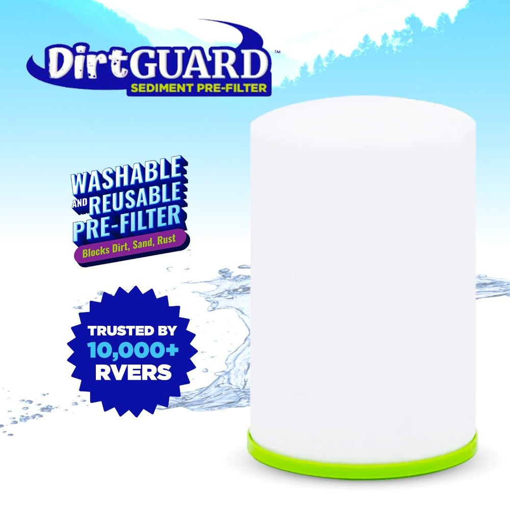 CLEAR2O DirtGUARD hose extender for flexible RV installation