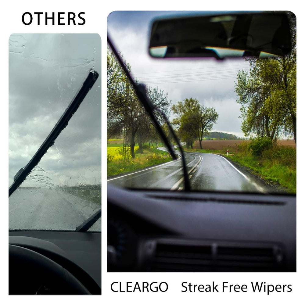 CLEARGO OEM-fit blades ensure consistent windshield contact on Trax