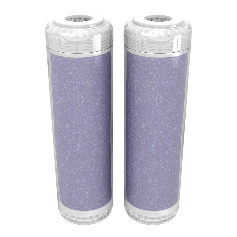 Clearly MaD 10x2 DI resin cartridge front view for spot-free car washes.