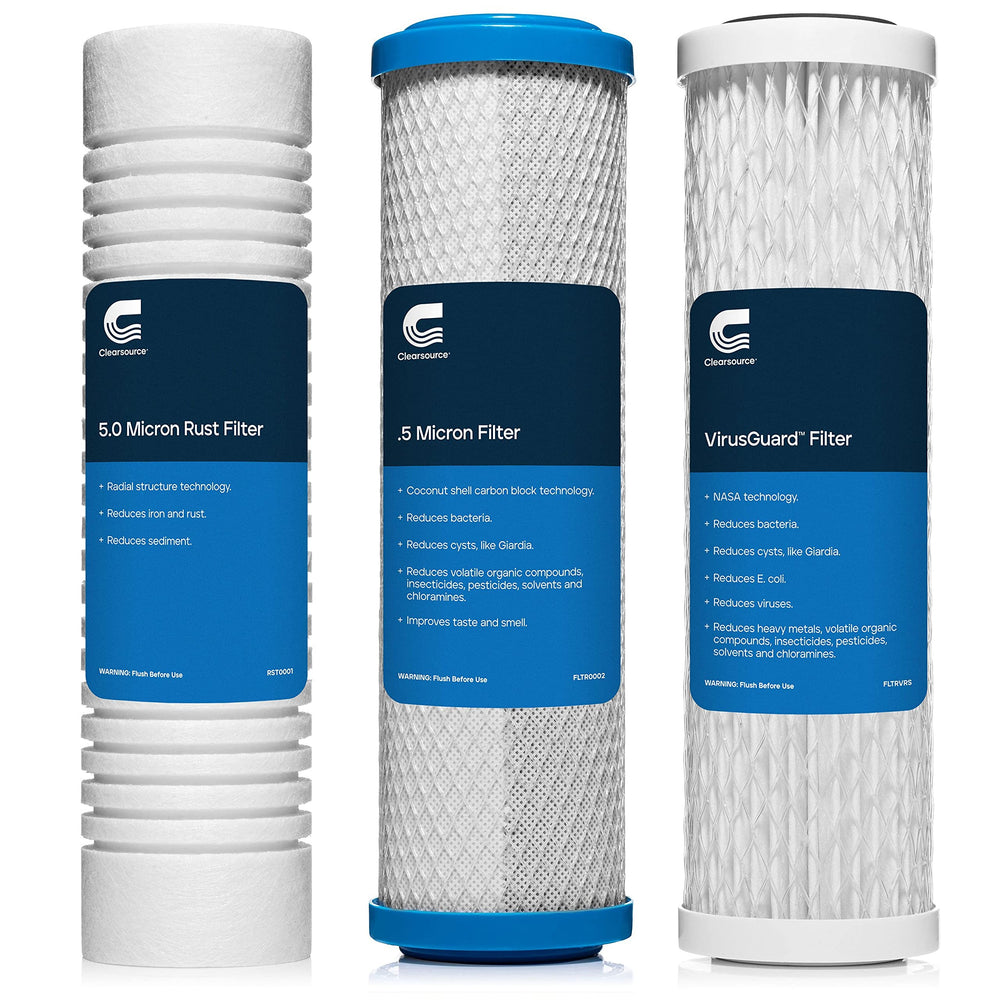 CLEARSOURCE Ultra RV VirusGuard rugged chassis for durable RV filtering.