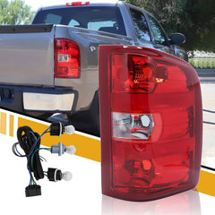 CLERYYE Silverado tail light on right passenger side for 07-13 1500, enhances nighttime visibility