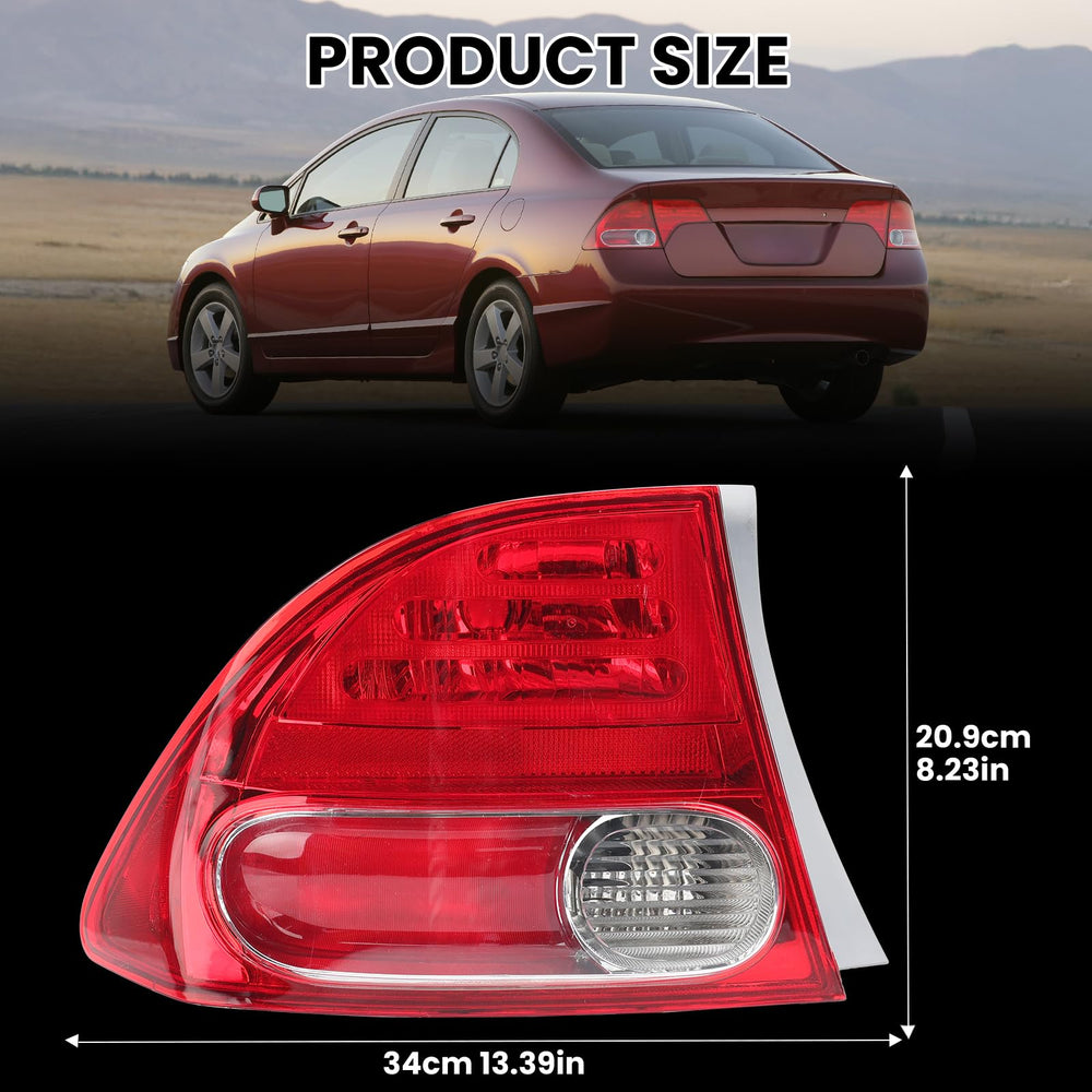 Clidr tail light left installation-ready, no wiring needed.