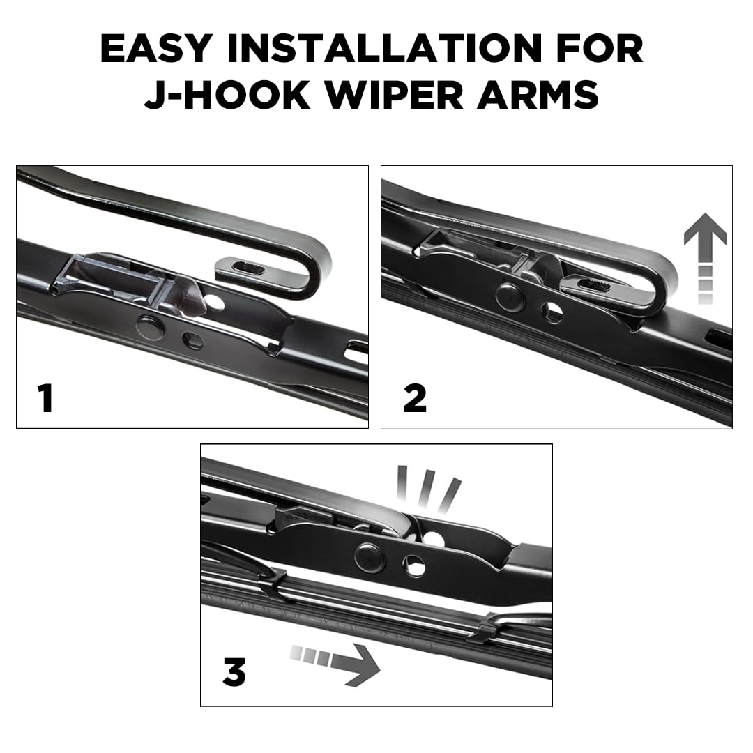 ClixWipers 2-pack keeps spare blades for routine car maintenance