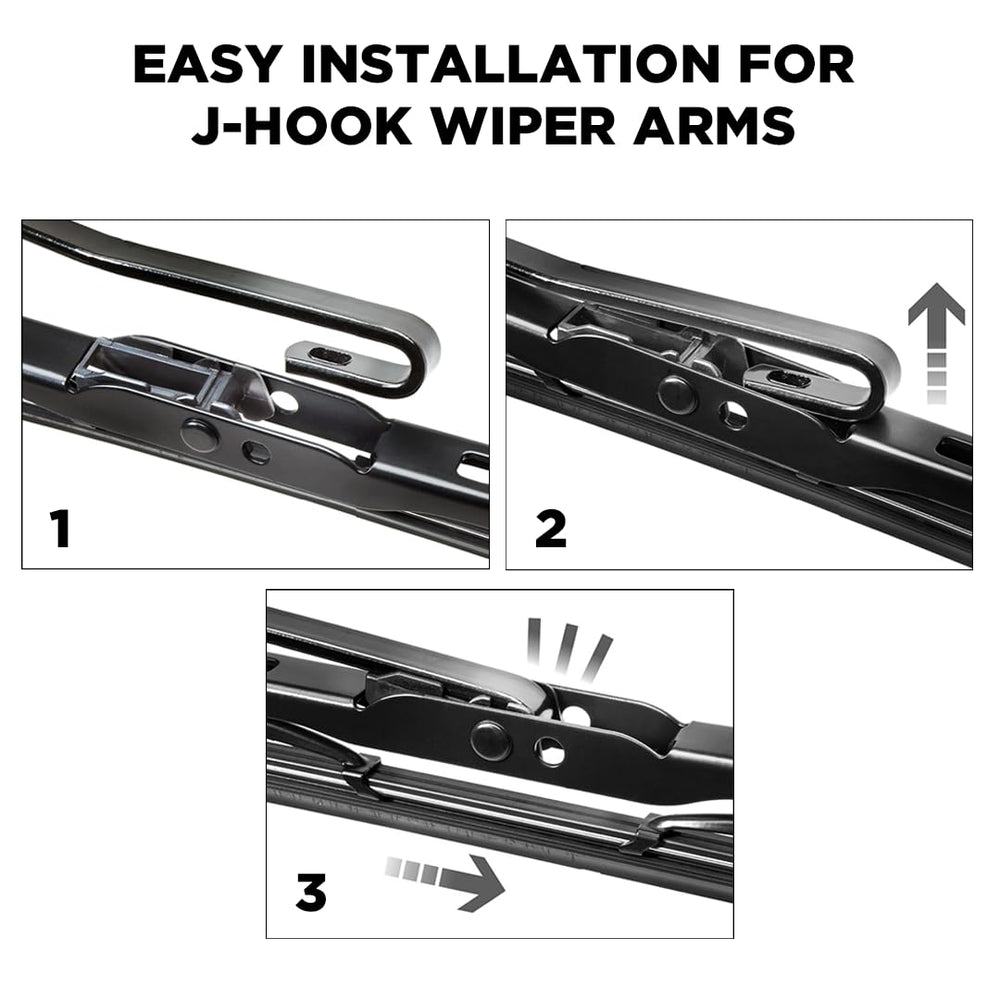 ClixWipers 2-pack keeps spare blades for routine car maintenance