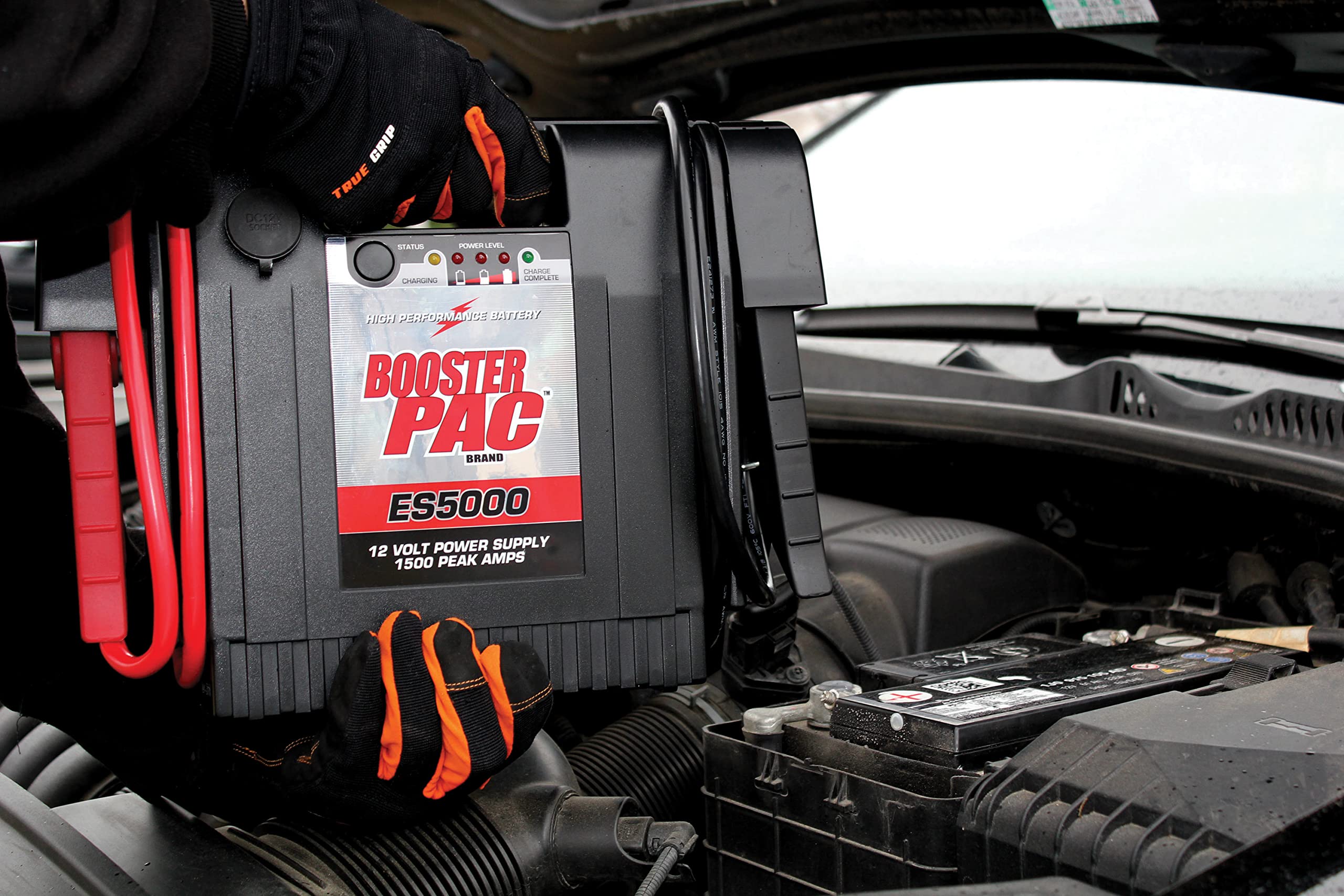 12V power output expands on-the-road versatility for accessories.