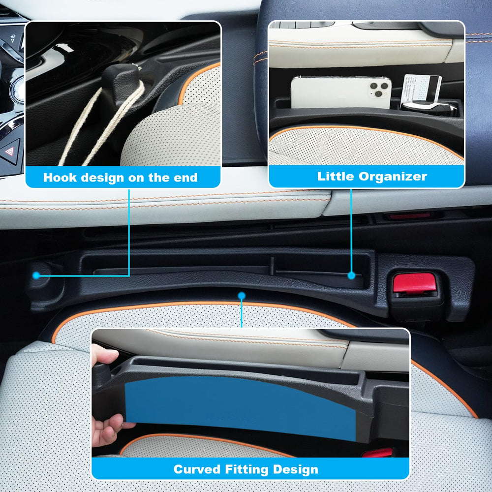 Cloud Pie gap filler with drink hanger keeps beverages accessible