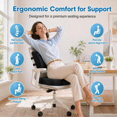 CloudBliss seat cushion 18x14 inches providing stable seating and comfort