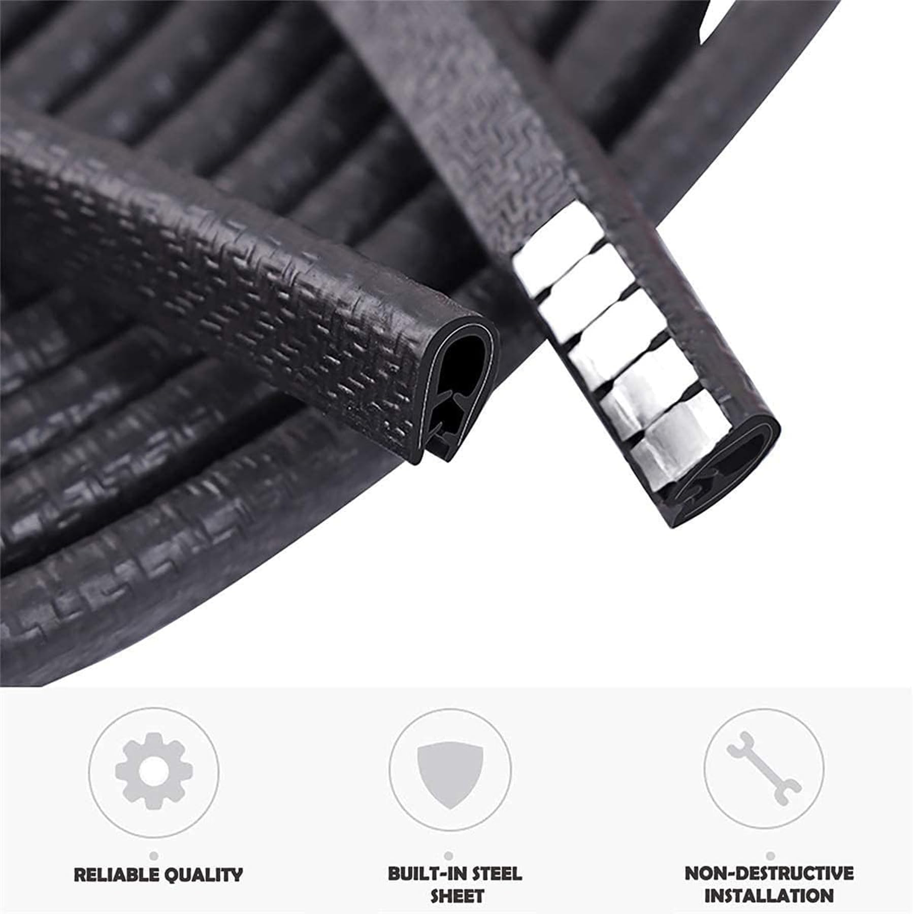 CloudBuyer 33ft edge trim length allows flexible coverage along long vehicle edges