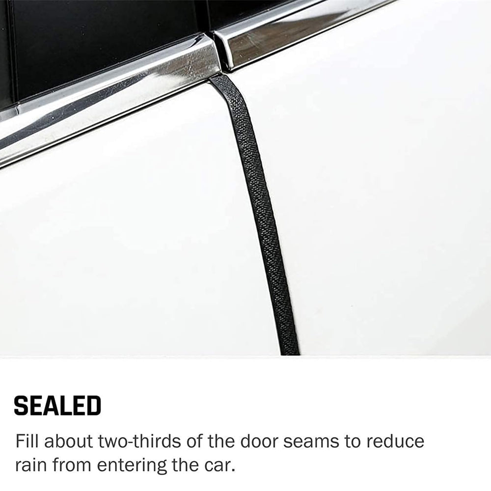 CloudBuyer edge guard installed at car body junction reduces wear at door seam