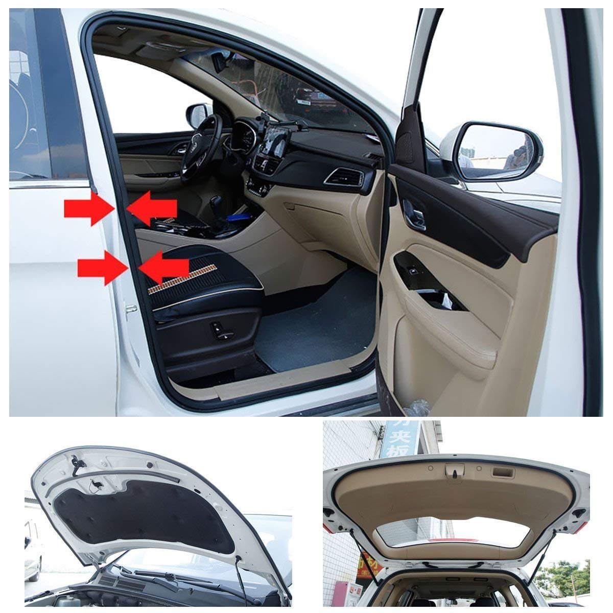 Versatile seal suitable for cars, RVs, boats, and storage compartments.