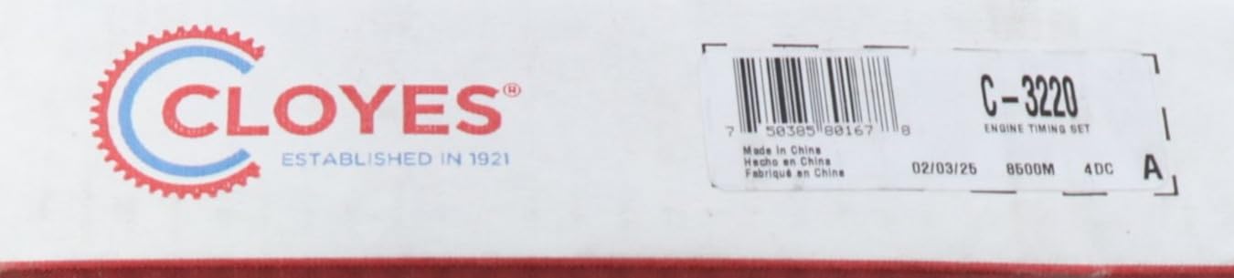 Cloyes C-3220 timing chain kit ready for installation in engine service