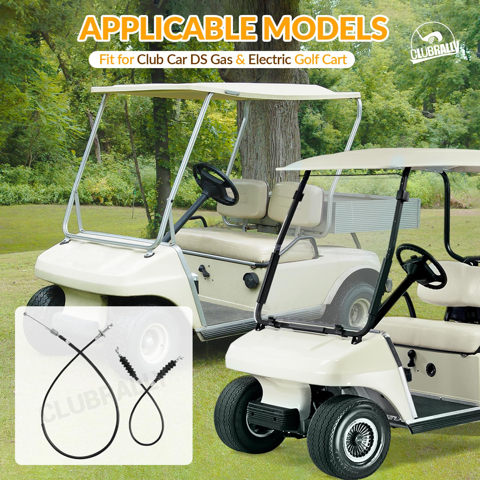 ClubRally easy installation guidance speeds up maintenance on Club Car DS.
