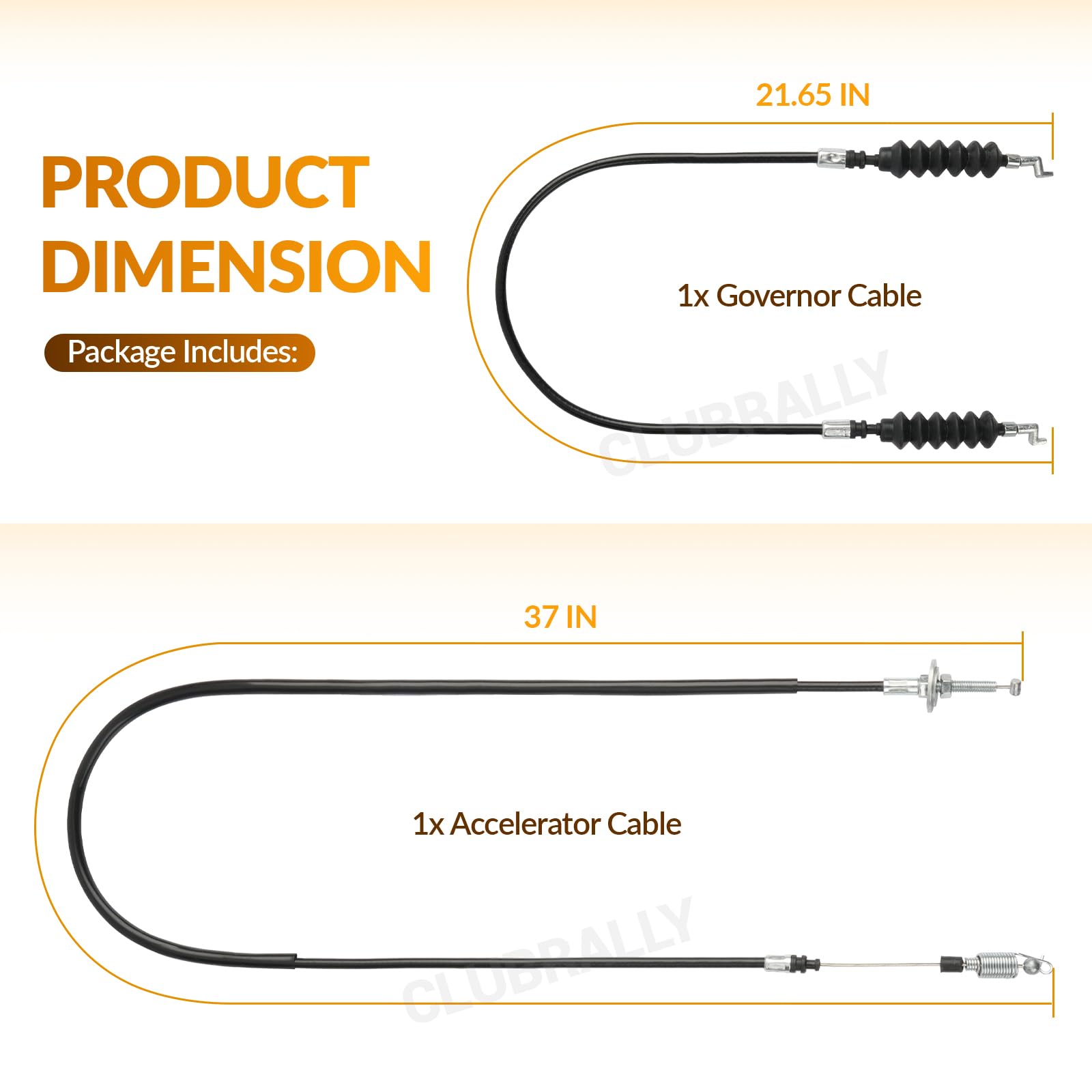 ClubRally OEM-part compatibility with 102336101 and 102336001 for Club Car DS.