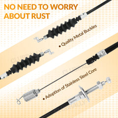 ClubRally pure copper core cable delivers better conductivity and longer life.