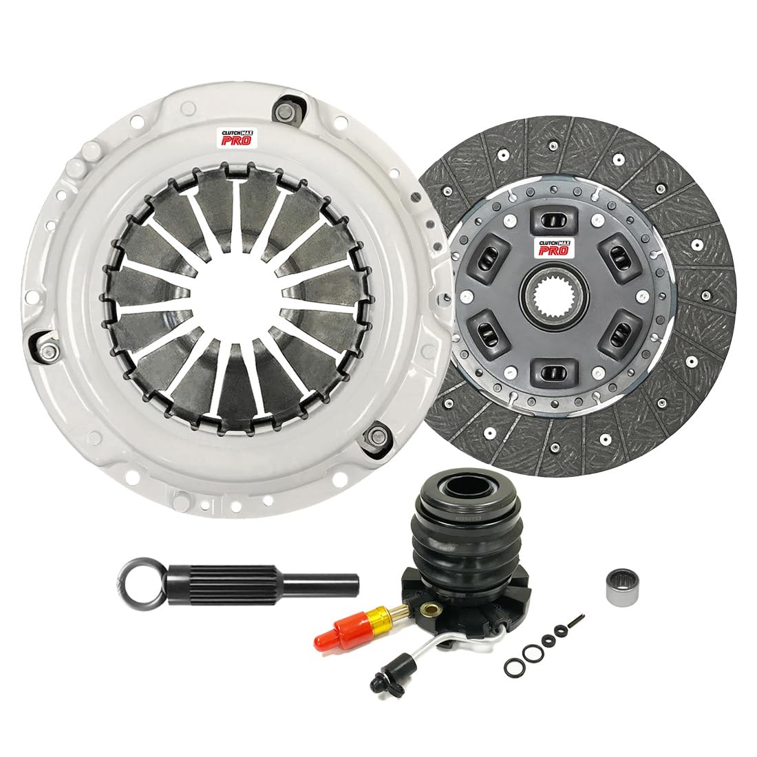 ClutchMaxPRO heavy-duty OEM clutch kit box offers durable performance and easy installation.