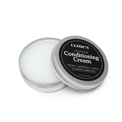 Clyde's Leather Conditioning Cream bottle for deep conditioning and protection