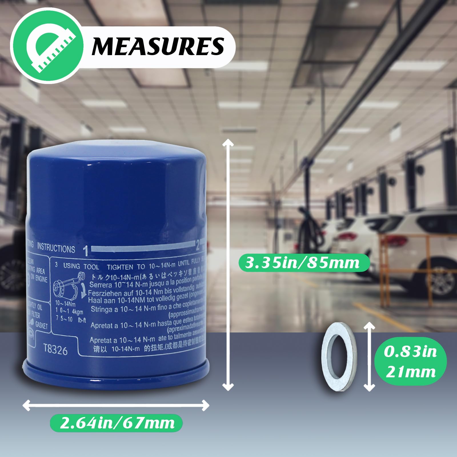 Cmdock high-density filter media traps contaminants while maintaining strong oil flow.