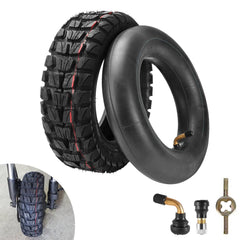 CMIYETO 90-65-6.5 outer tire for 11-inch scooters with enhanced grip on rough terrain.