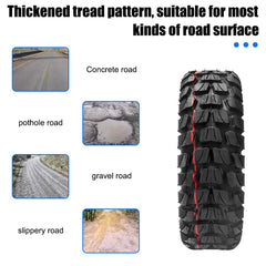 CMIYETO off-road tread delivers better traction on uneven surfaces.
