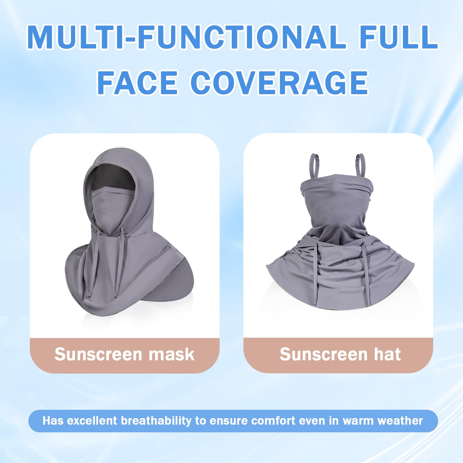 Cmonie balaclava 3-pack black used as an open balaclava for breathable shielding