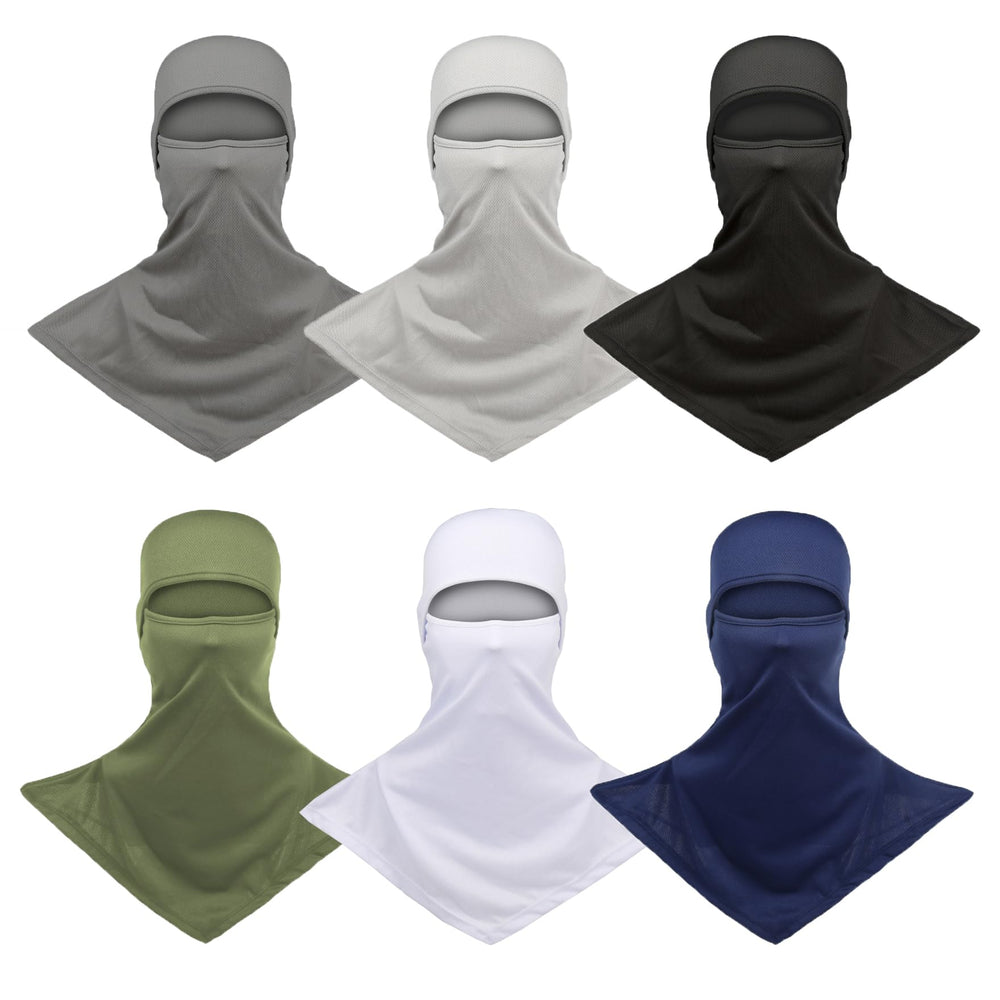 Cmonie ski mask UV protection hood covers head and neck for sun and wind defense