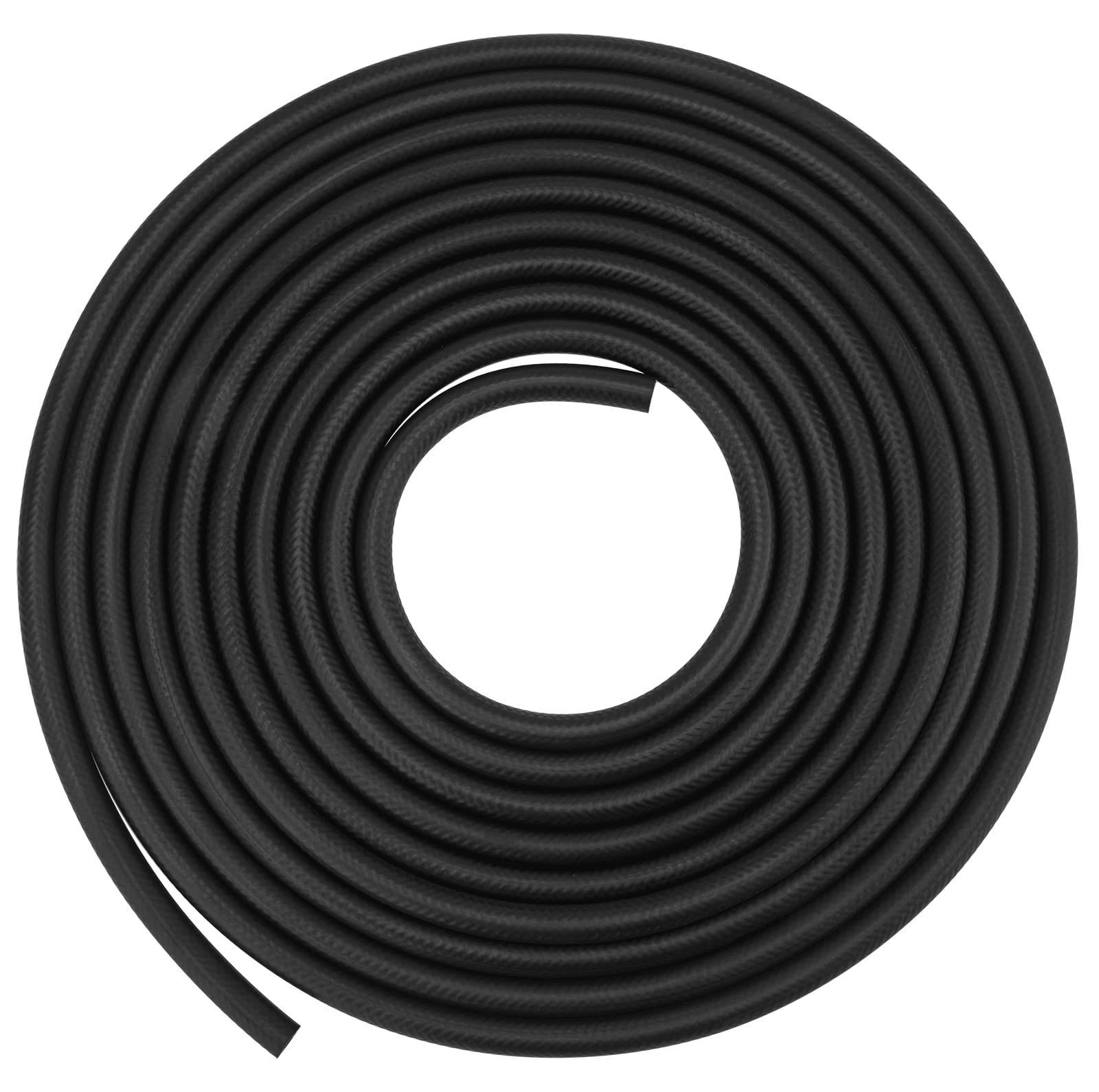 CMOOD 5/16-inch ID fuel line hose rolled for easy routing and quick setup.