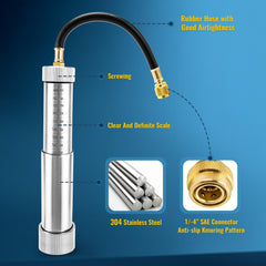 CMOOD R134A low-side quick coupler showing secure connection