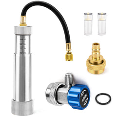 CMOOD AC oil injector tool assembly for easy setup and use