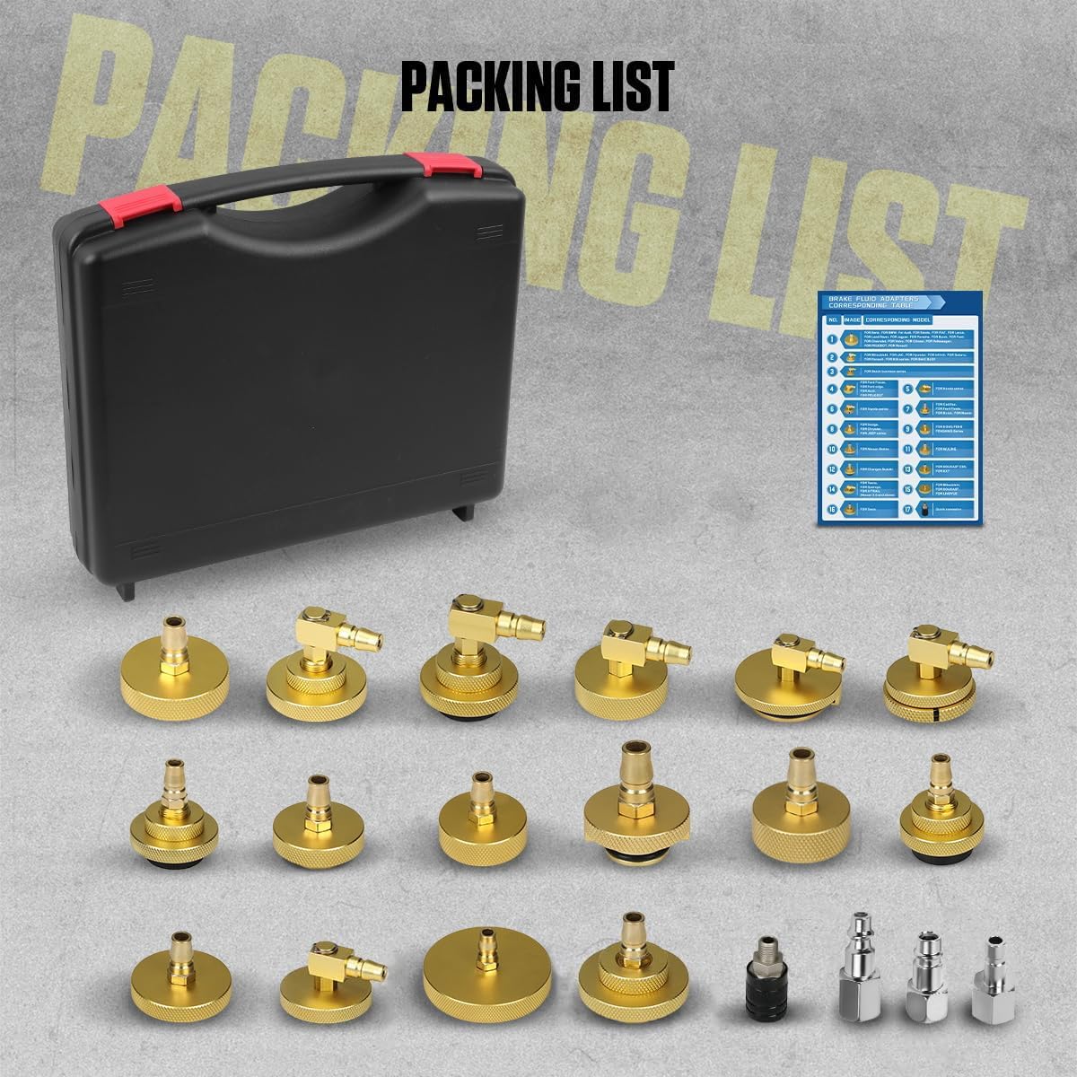 CMTOOL gold-plated exterior and rubber seal prevent leaks
