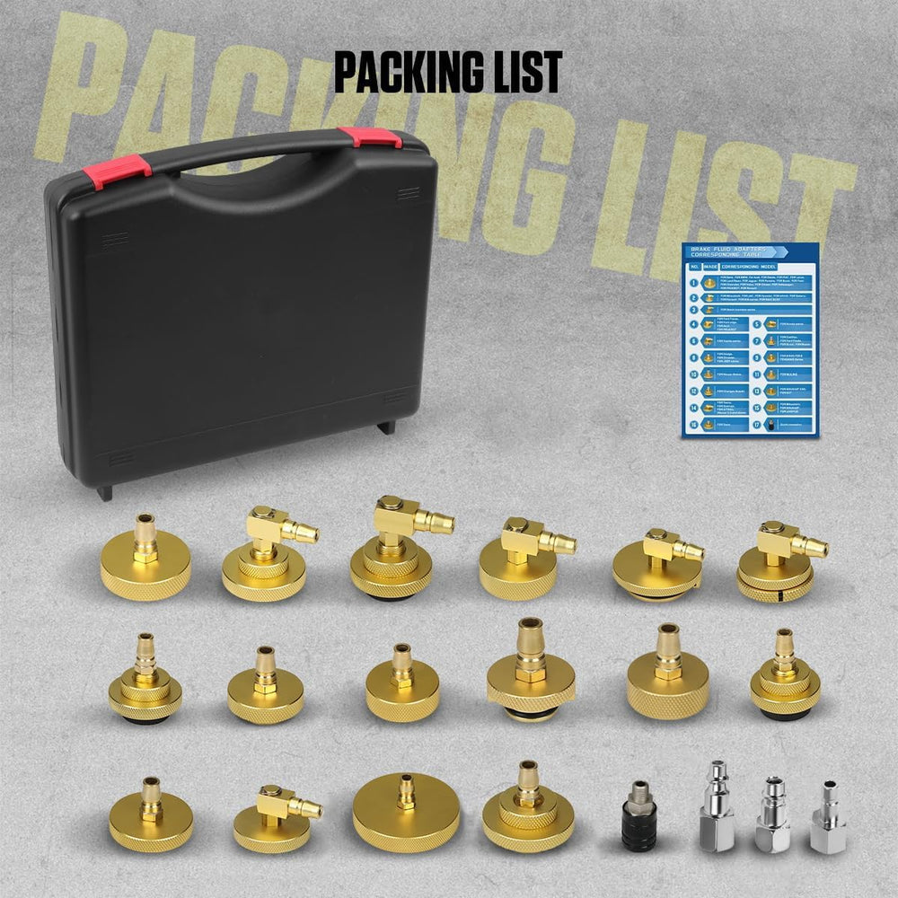CMTOOL gold-plated exterior and rubber seal prevent leaks
