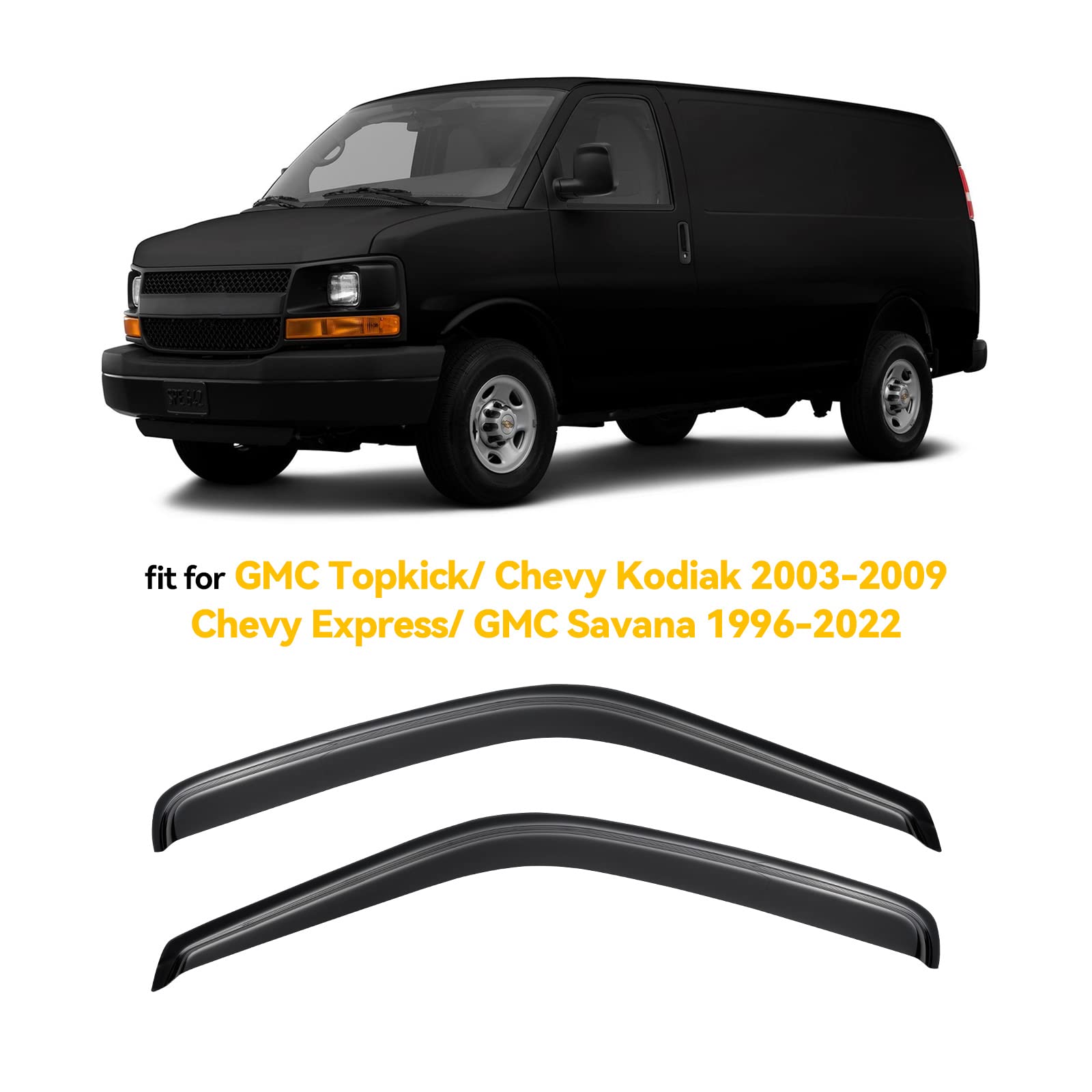 CMVT Auto durable acrylic rain guards close-up material texture.