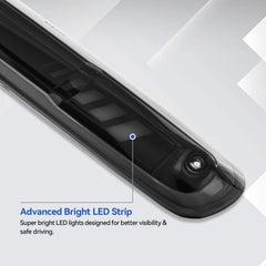 Plug-and-play installation shown with weather-resistant lens and housing.