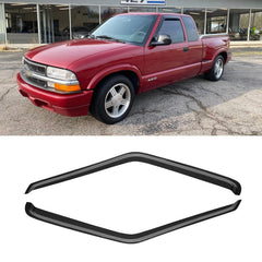 CMVT Auto window visor main view protects against rain while allowing air flow.