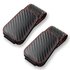 CMWWYFC car sunglasses holder magnetic clip keeps glasses secure.