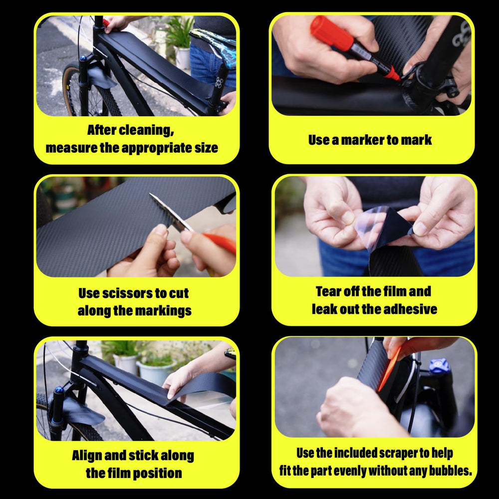 CNCLOL dirt and mud resistance for cleaner bike frames