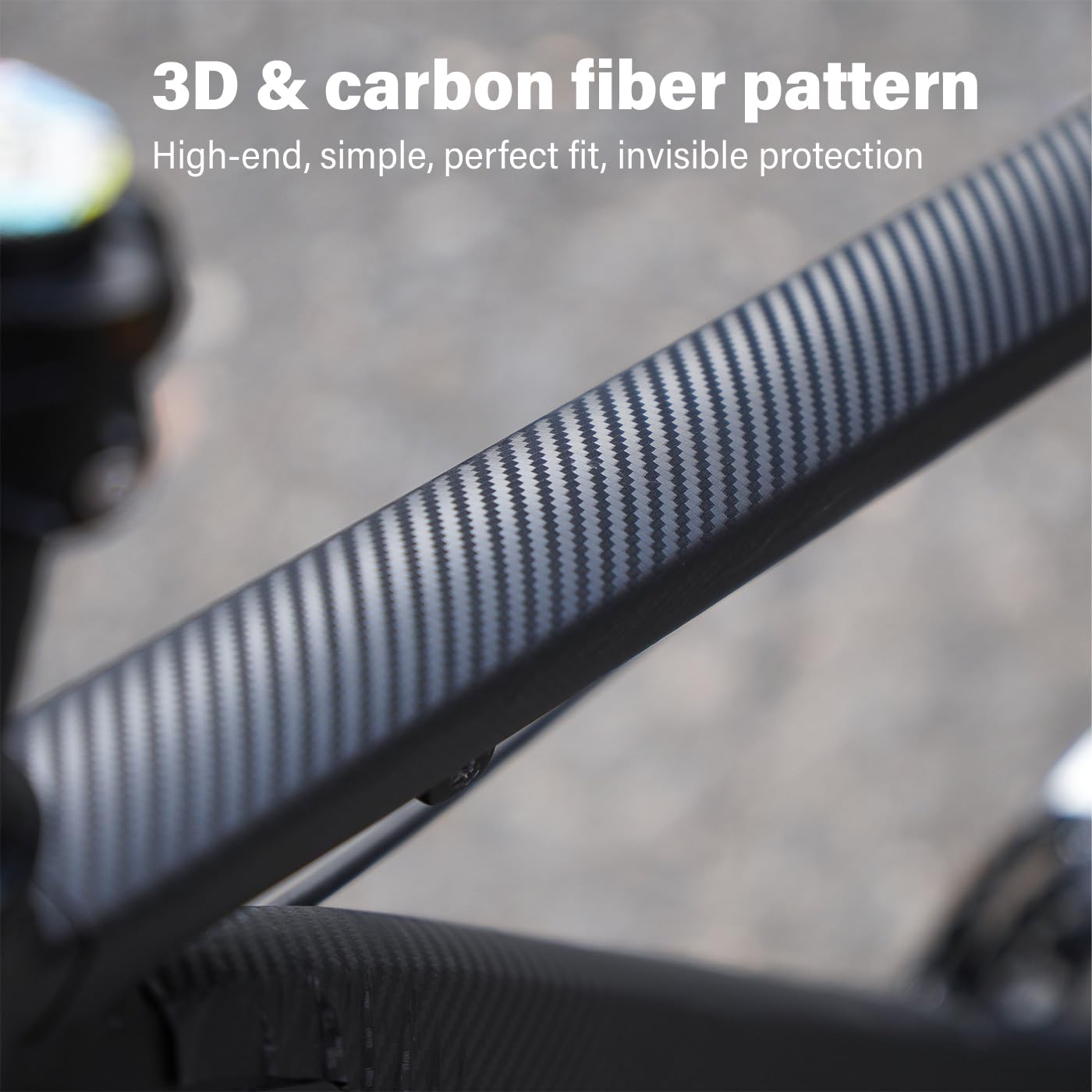 CNCLOL road bike frame wrap for smooth protection on pavement
