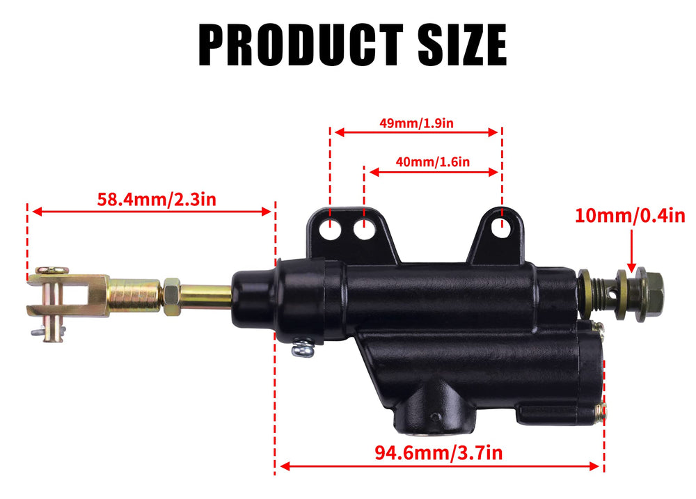 CNCMOTOK mounting holes fit enables easy swap on compatible ATVs.