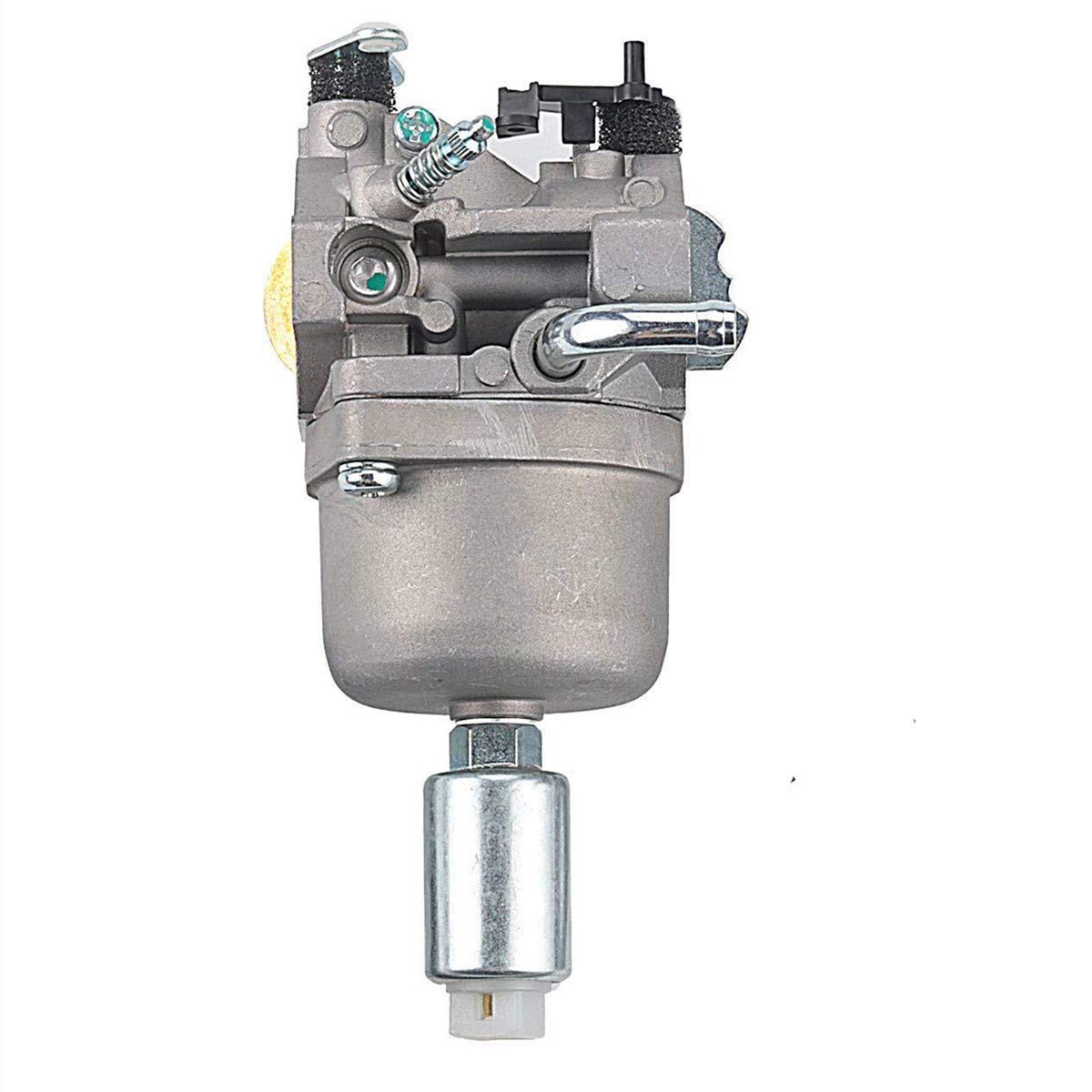 Cnfaner carburetor with fuel filter and shut-off valve supports clean fuel delivery