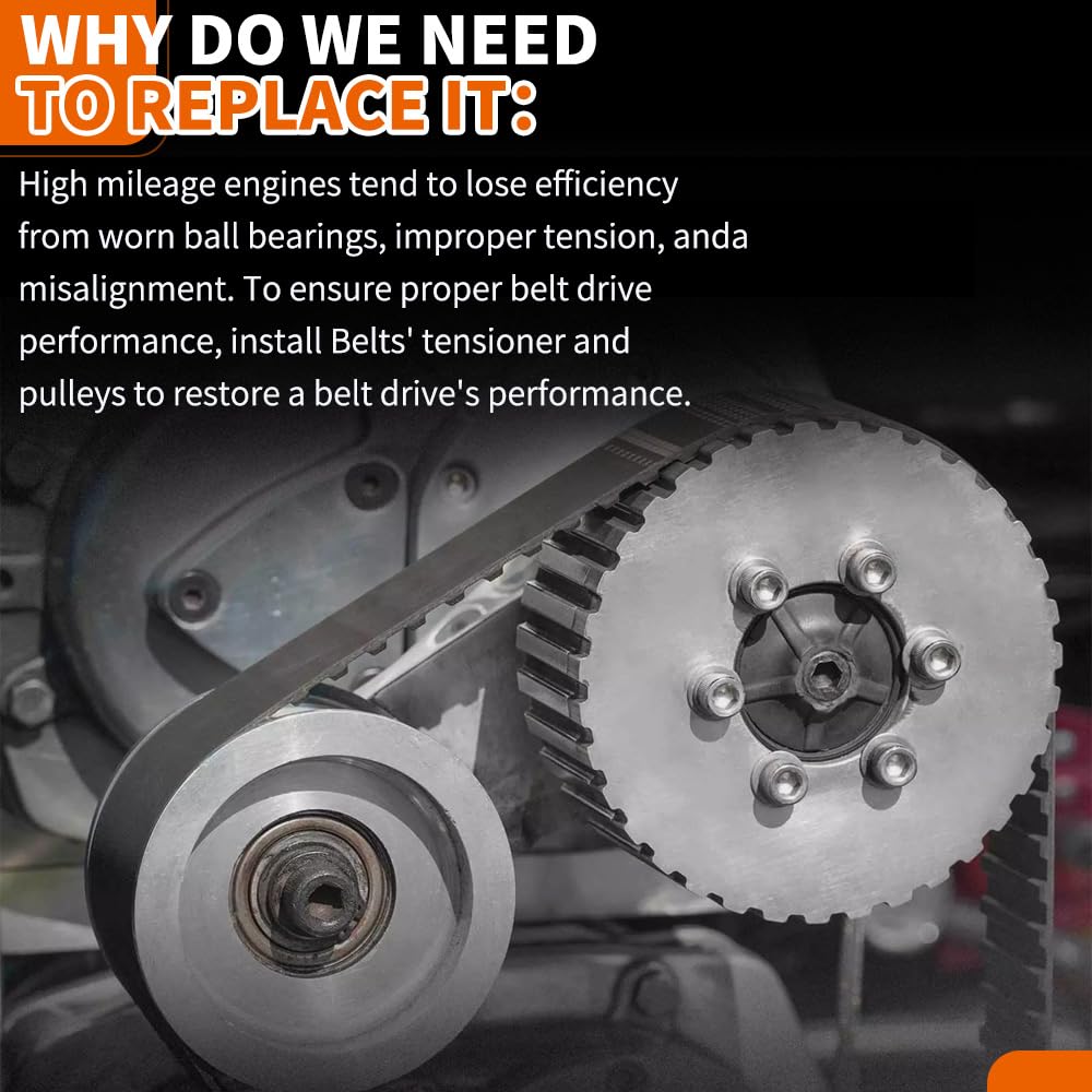 CNPAPC 1-year warranty on tensioner assembly.