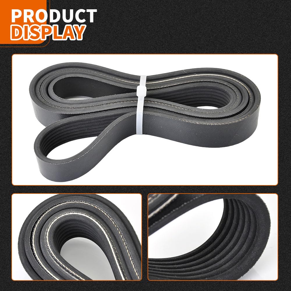 CNPAPC belt and tensioner kit included for complete replacement.