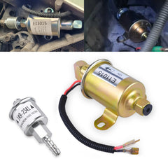 CNRAQR 149-2620 electric fuel pump enables smooth start-up for Marquis Gold RV generators.