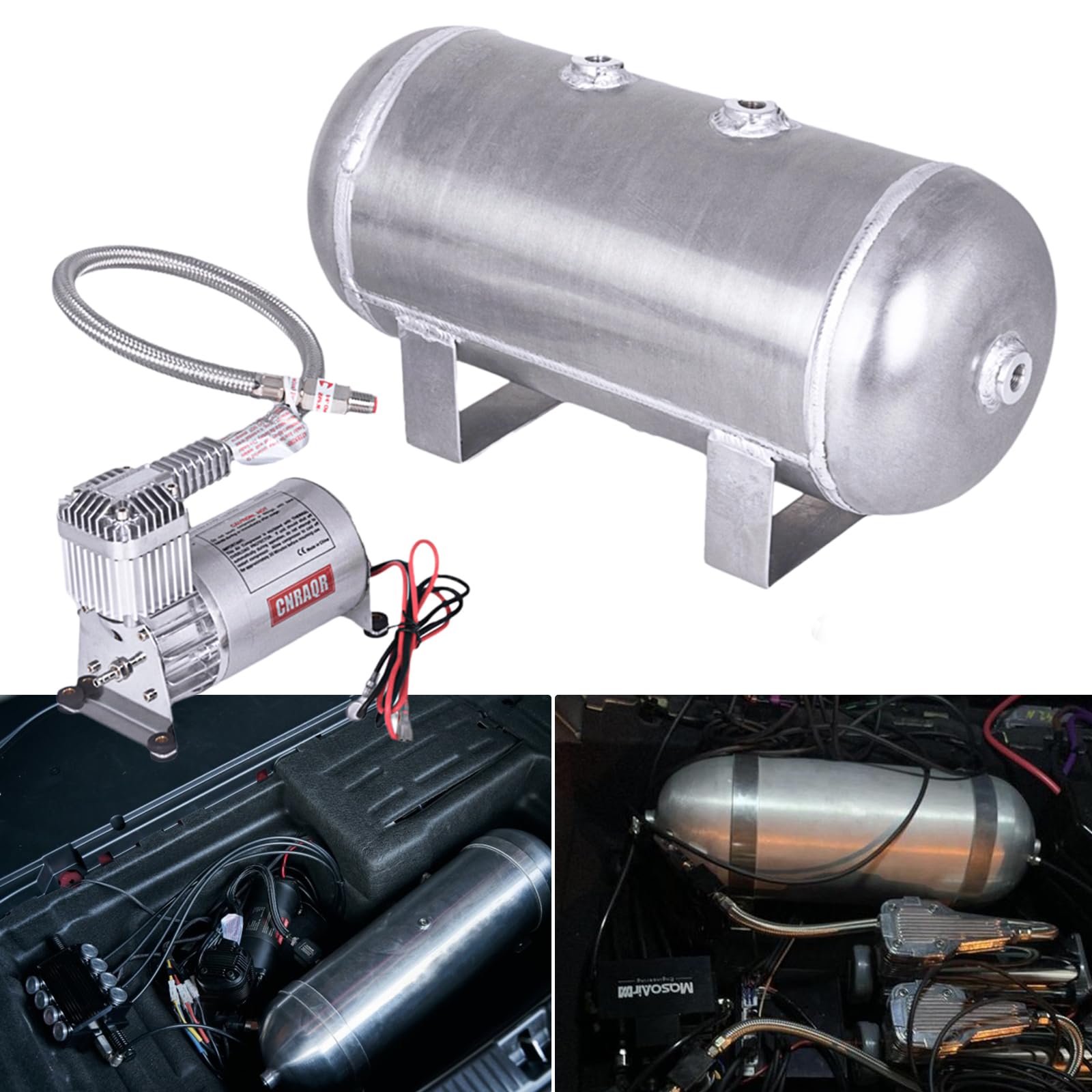CNRAQR 150 PSI air compressor unit for quick tire inflation