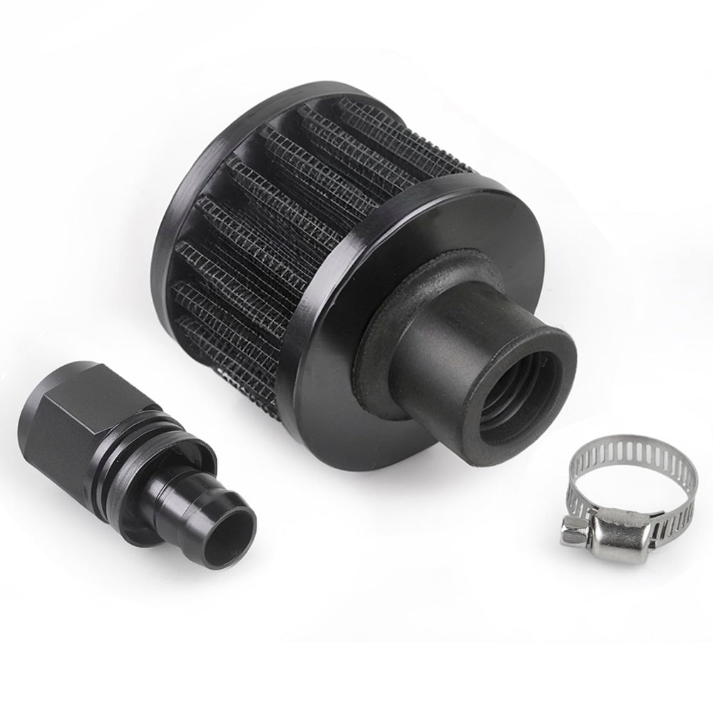 CNRAQR 15mm breather vent filter closeup highlights high-flow mesh.