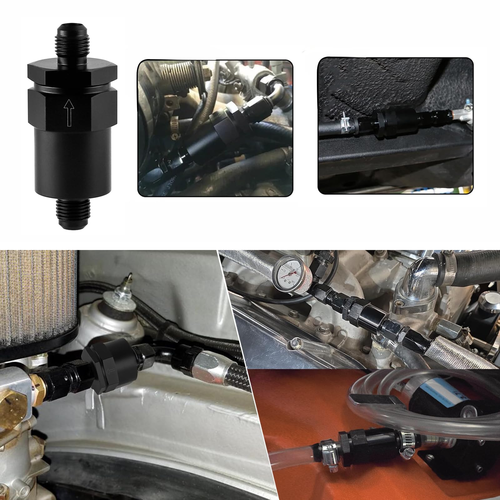 CNRAQR 30 micron bronze element provides reliable filtration.