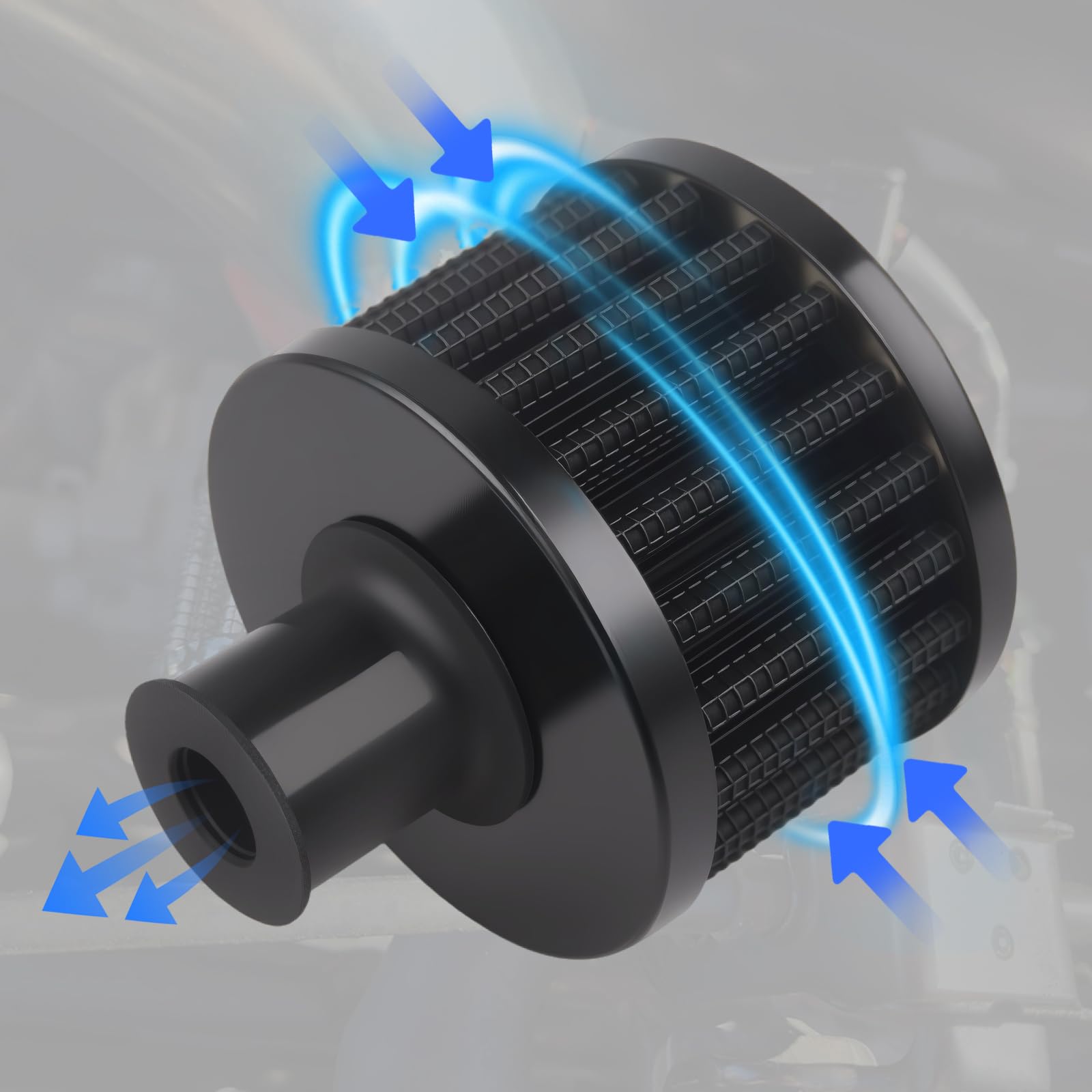 CNRAQR kit detail featuring 8AN female fitting for secure connection